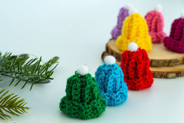 Christmas Tiny Hat Ornaments - WoollyFox