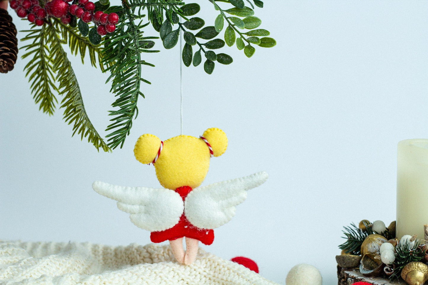 Christmas Tree Angel - WoollyFox