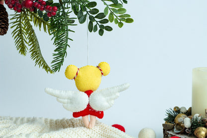 Christmas Tree Angel - WoollyFox