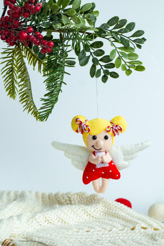 Christmas Tree Angel - WoollyFox