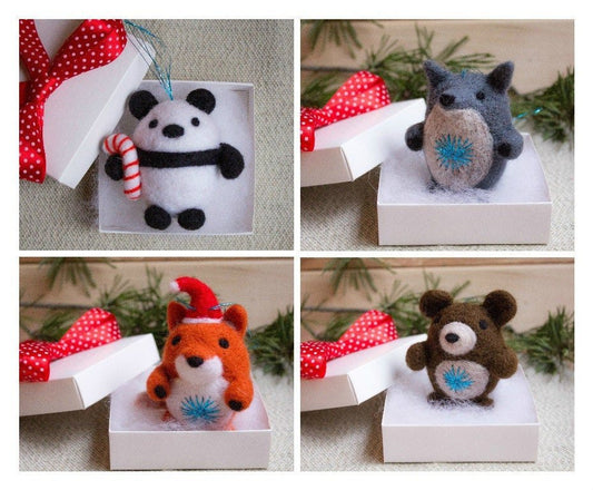 Christmas Tree Ornaments Set - WoollyFox