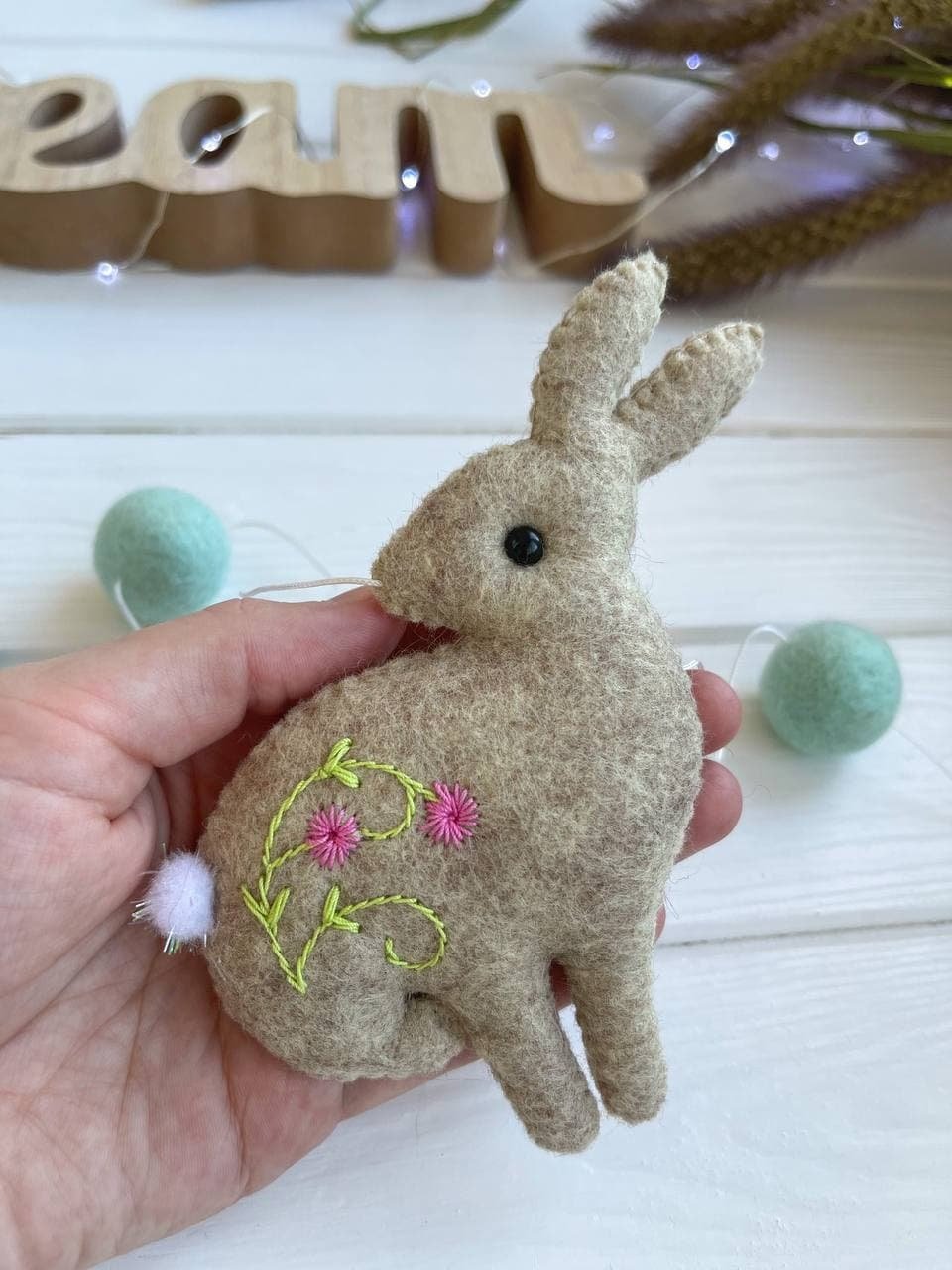 Easter Bunny Garland - WoollyFox