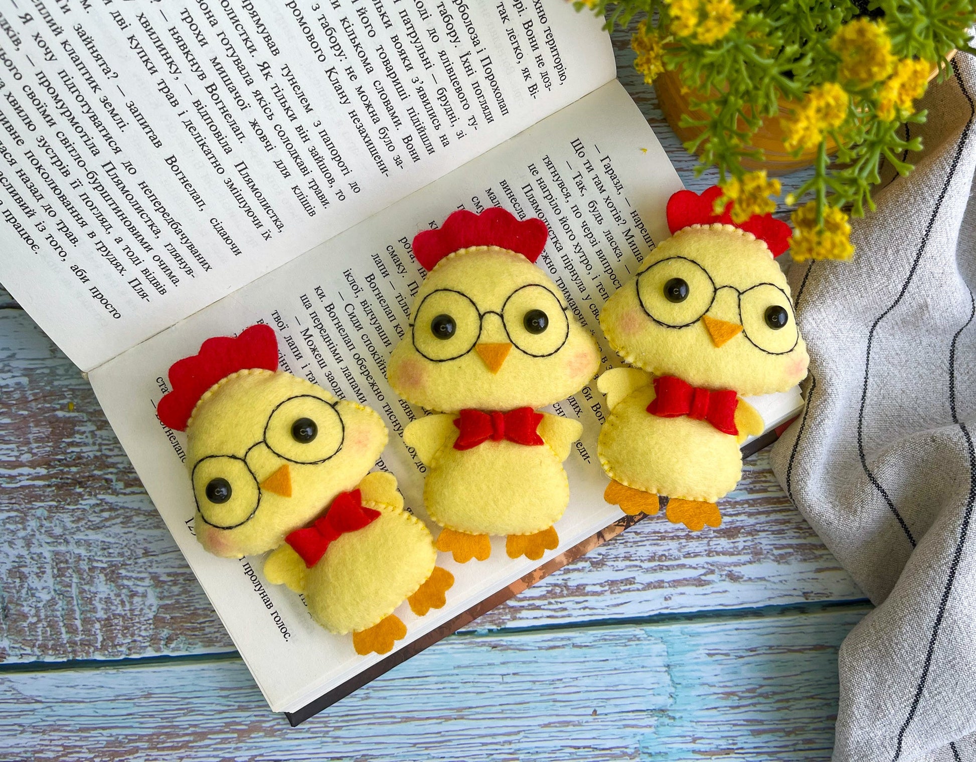 Felt Chick PDF Pattern - WoollyFox