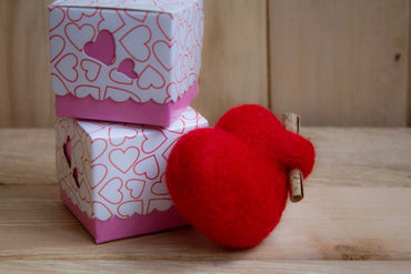 Felt Heart For Valentine's Day - WoollyFox