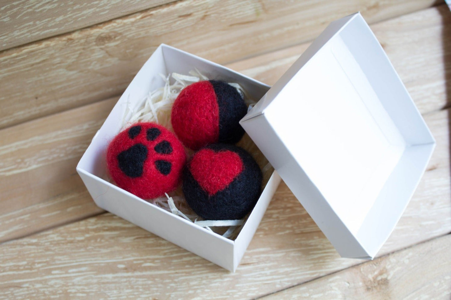 Felt Set Ball Toy - WoollyFox