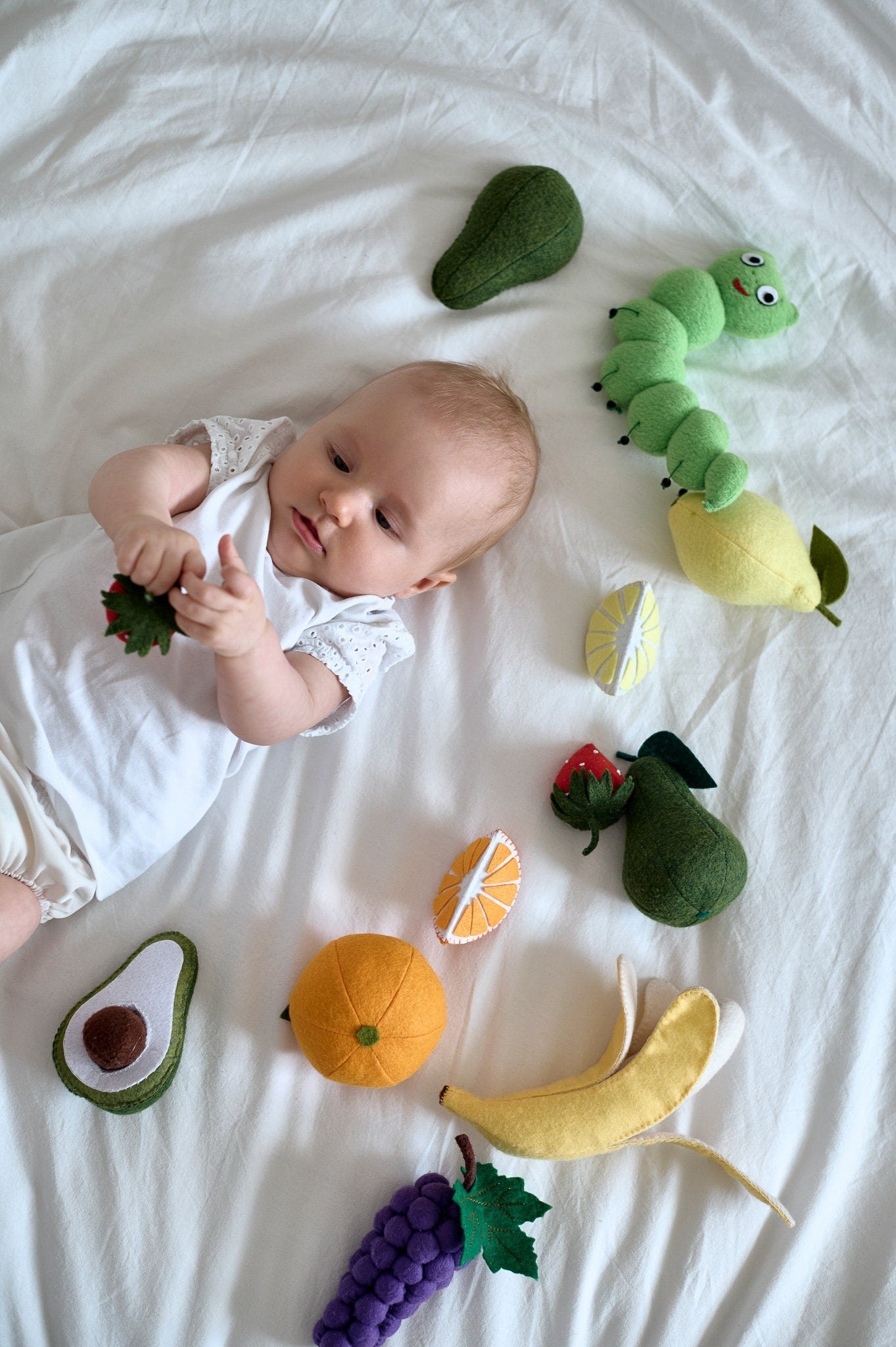 Felt Set Fruits - WoollyFox