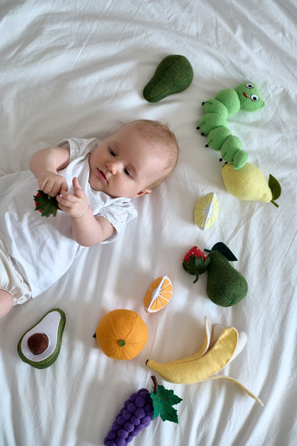 Felt Set Fruits - WoollyFox
