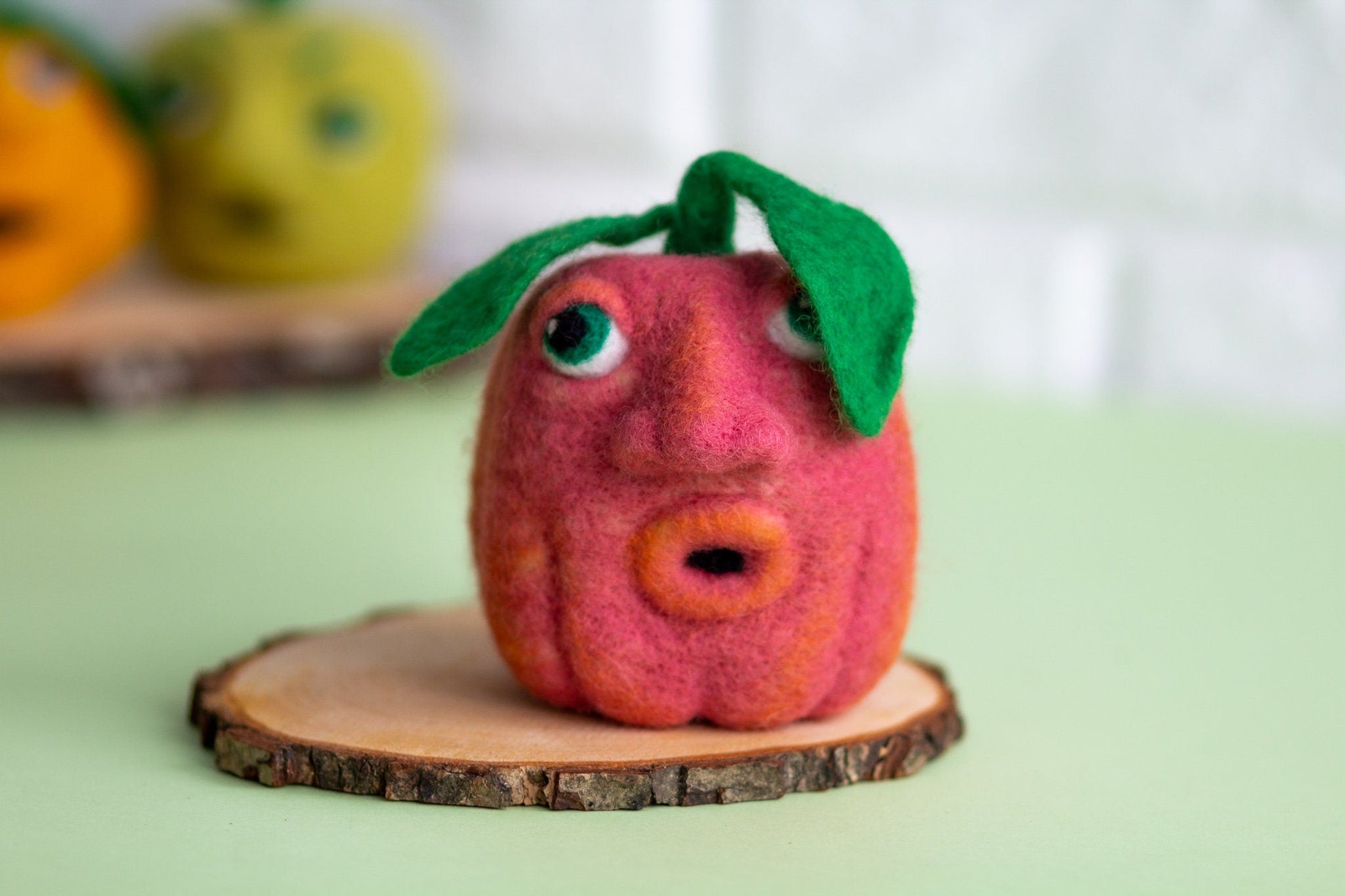 Felted Vegetables And Fruits - WoollyFox