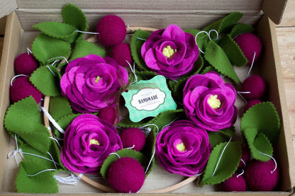 Flower Baby Mobile - WoollyFox