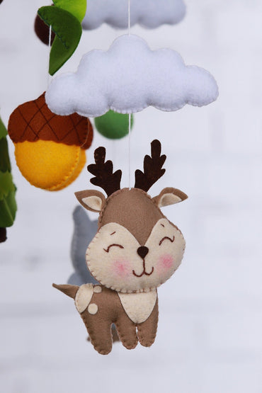 Forest Baby Crib Mobile - WoollyFox