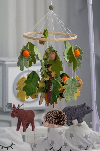 Forest Children's Mobile - WoollyFox