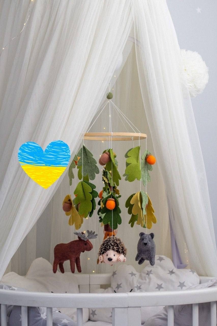Forest Children's Mobile - WoollyFox