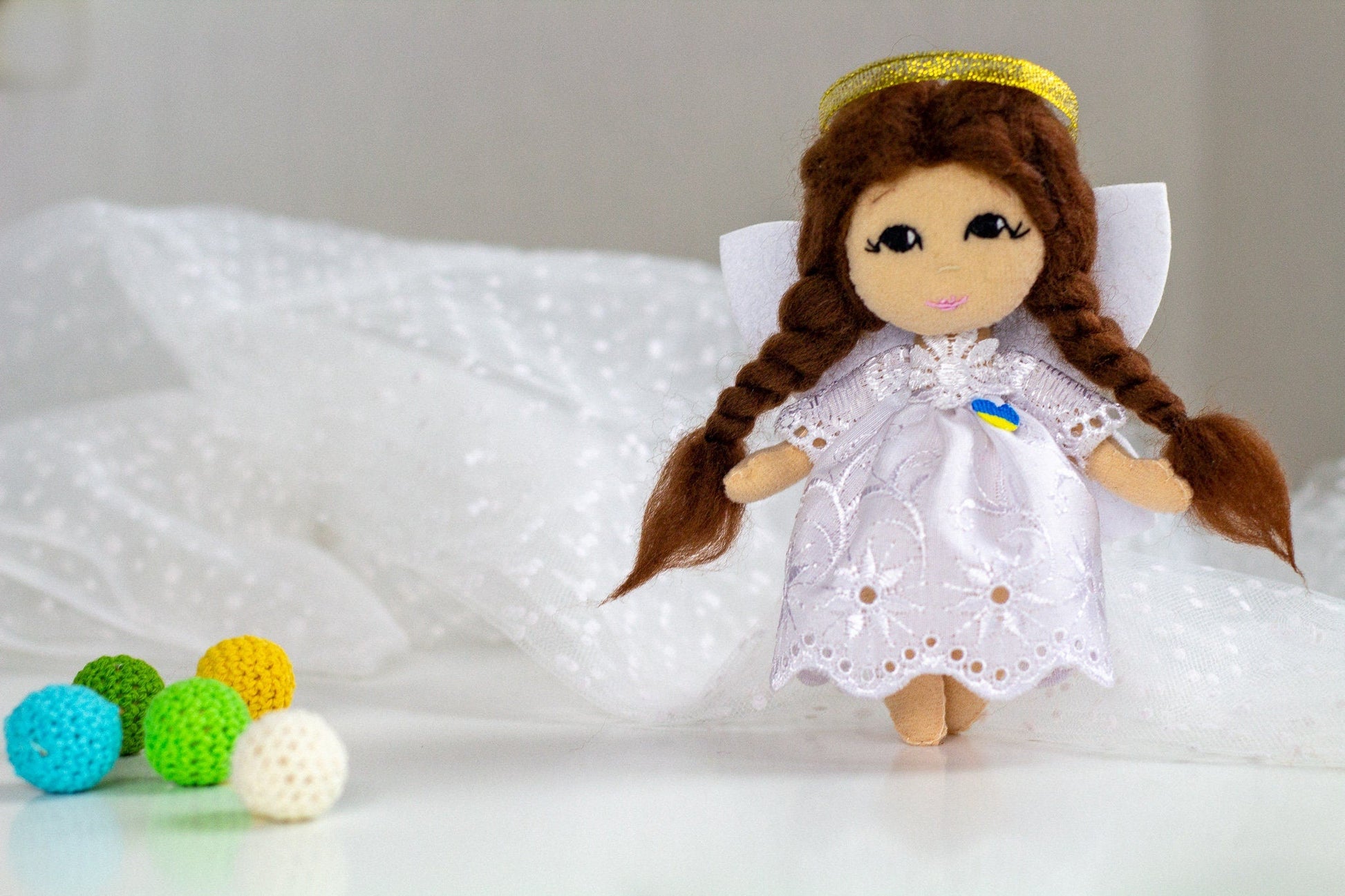 Guardian Angel Ukrainian Gift - WoollyFox