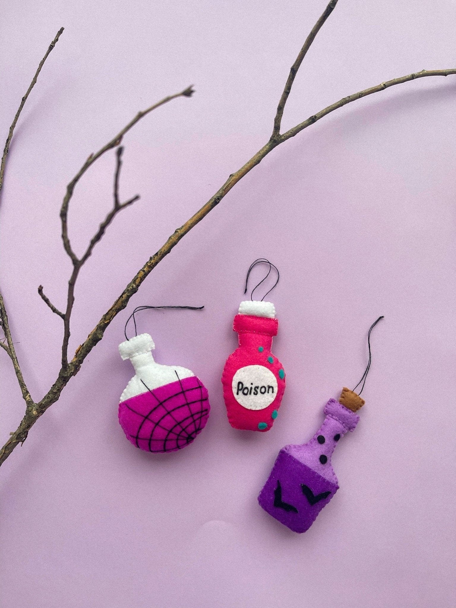 Halloween Potion Bottle Decoration - WoollyFox