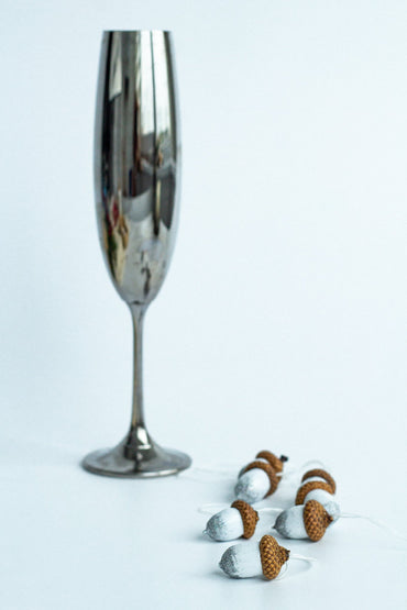 Hand Painted Acorns Set - WoollyFox