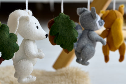 Hanging Baby Gym Toys - WoollyFox