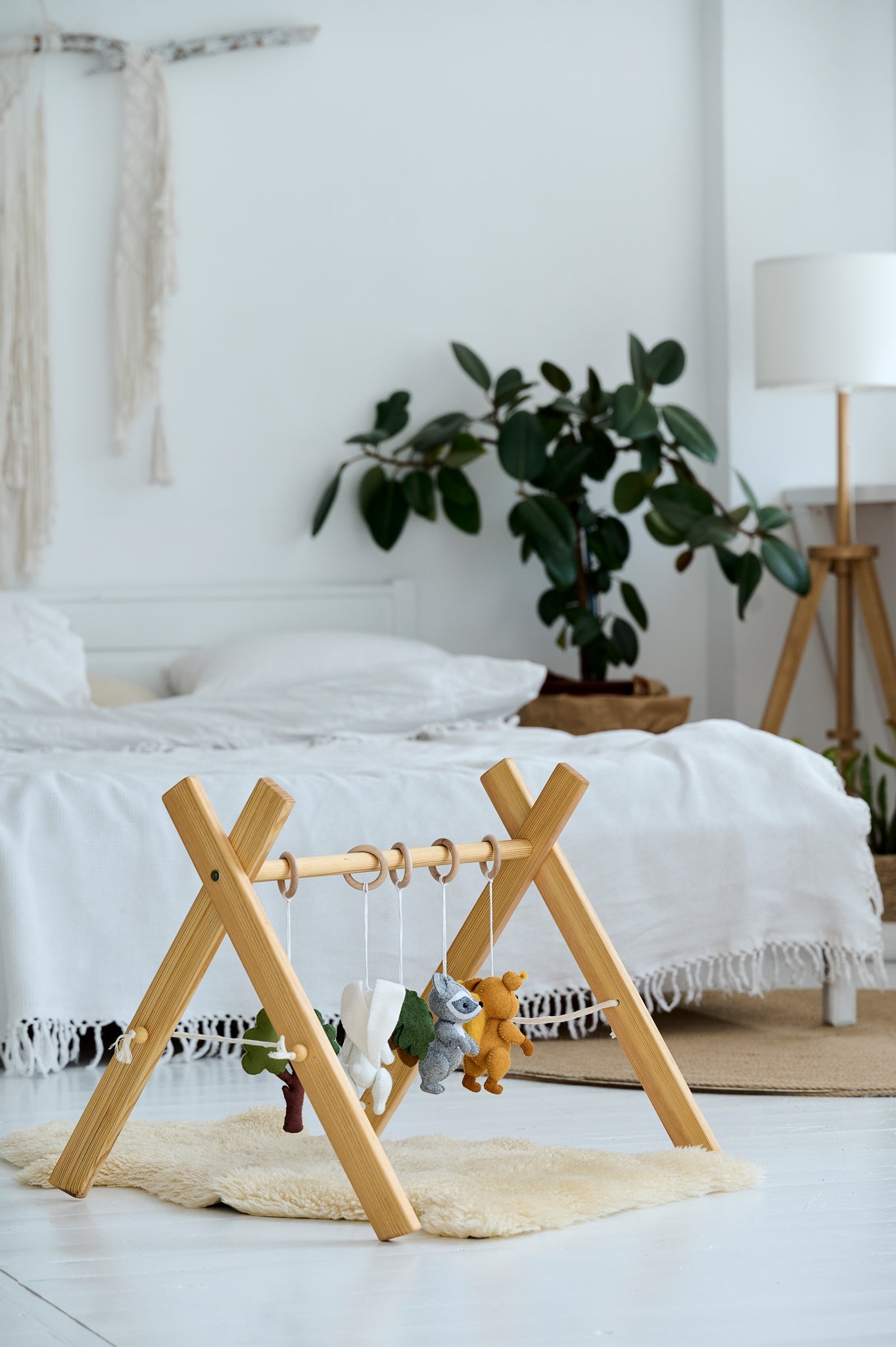 Hanging Baby Gym Toys - WoollyFox