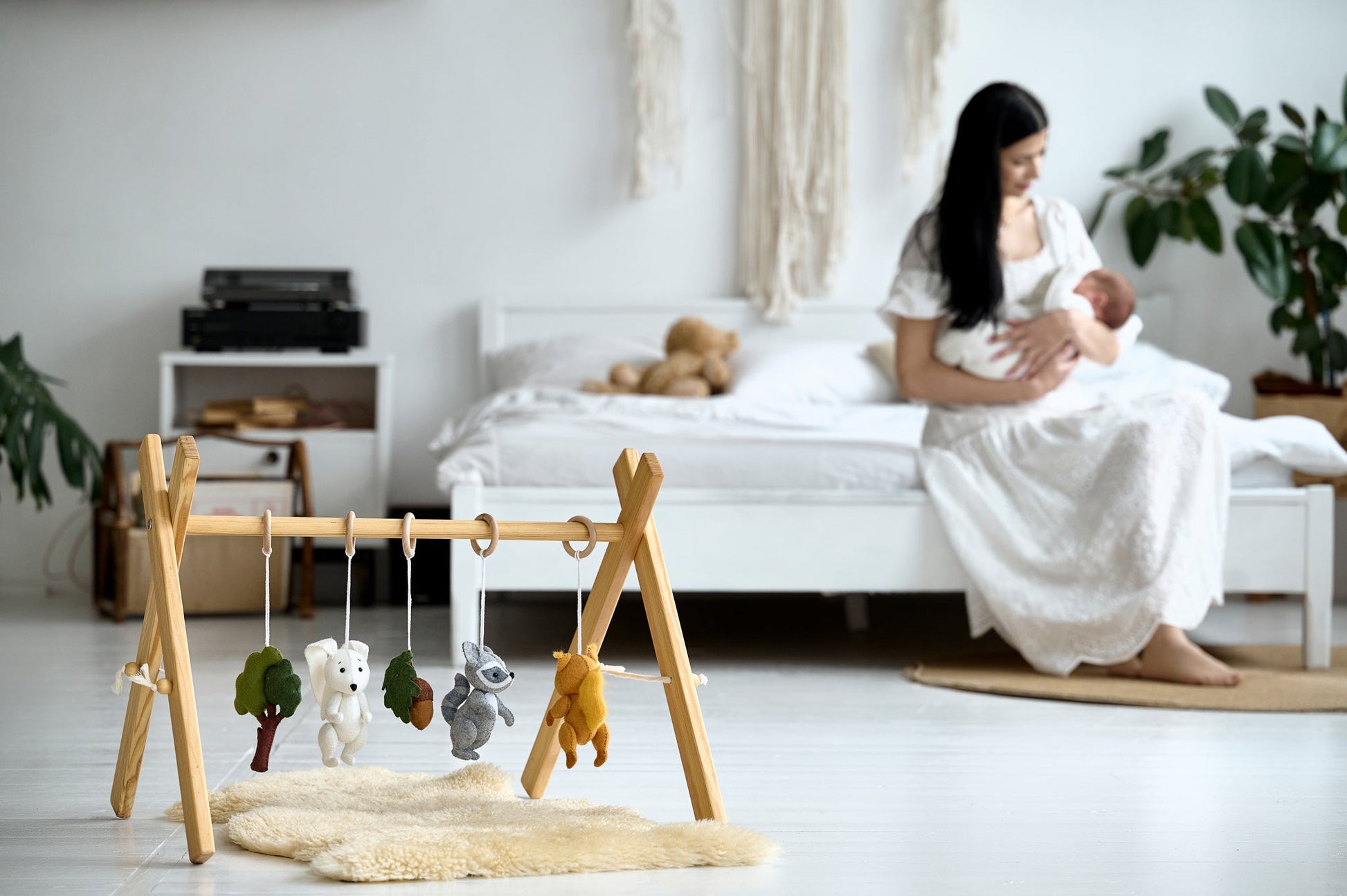 Hanging Baby Gym Toys - WoollyFox
