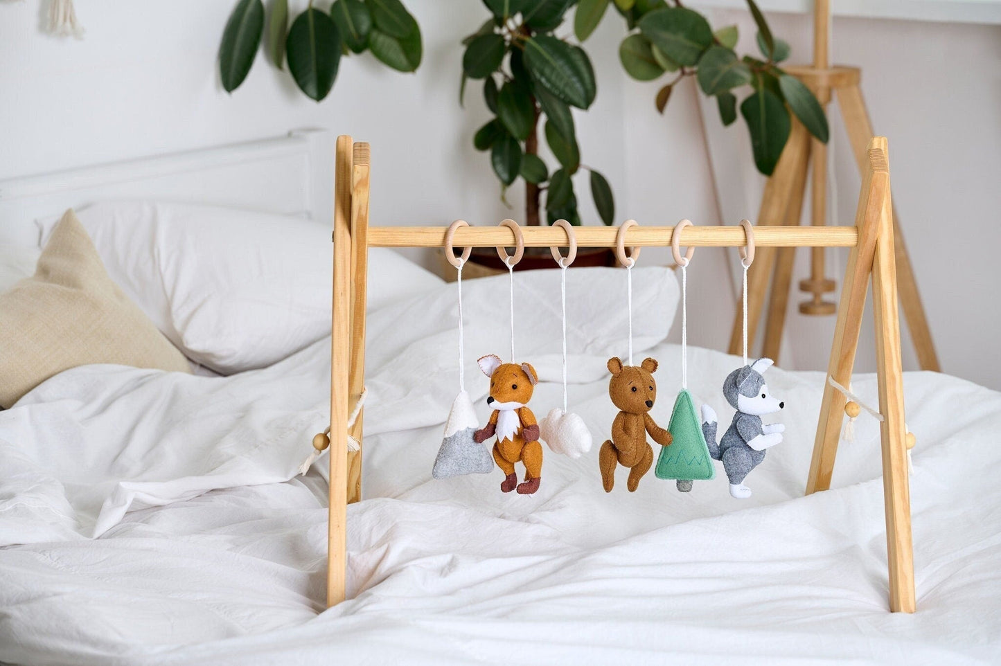 Hanging Toys For Baby Gym - WoollyFox