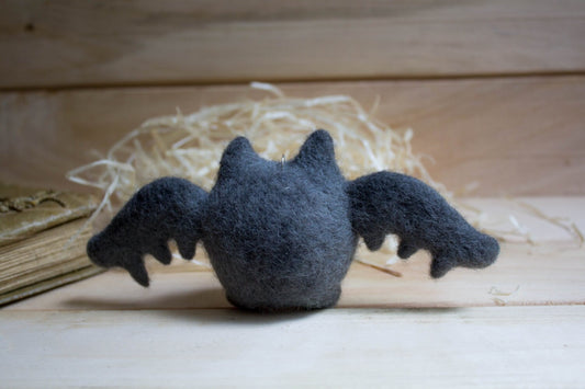 Wool bat ornament