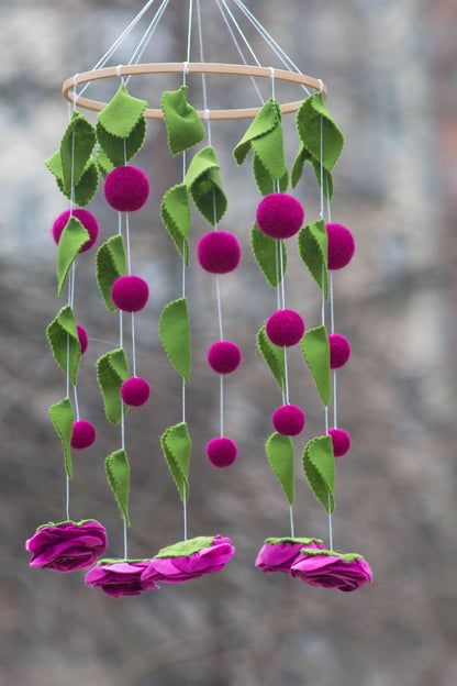 Flower Baby Mobile