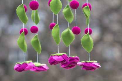 Flower Baby Mobile