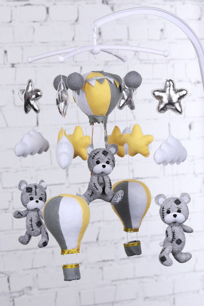 Teddy Bear baby mobile