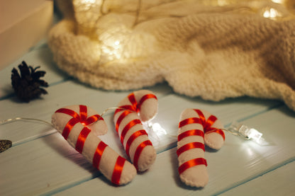 Candy Cane Christmas Ornaments