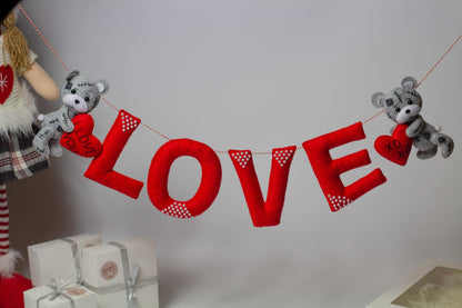 Valentine's Day Garland