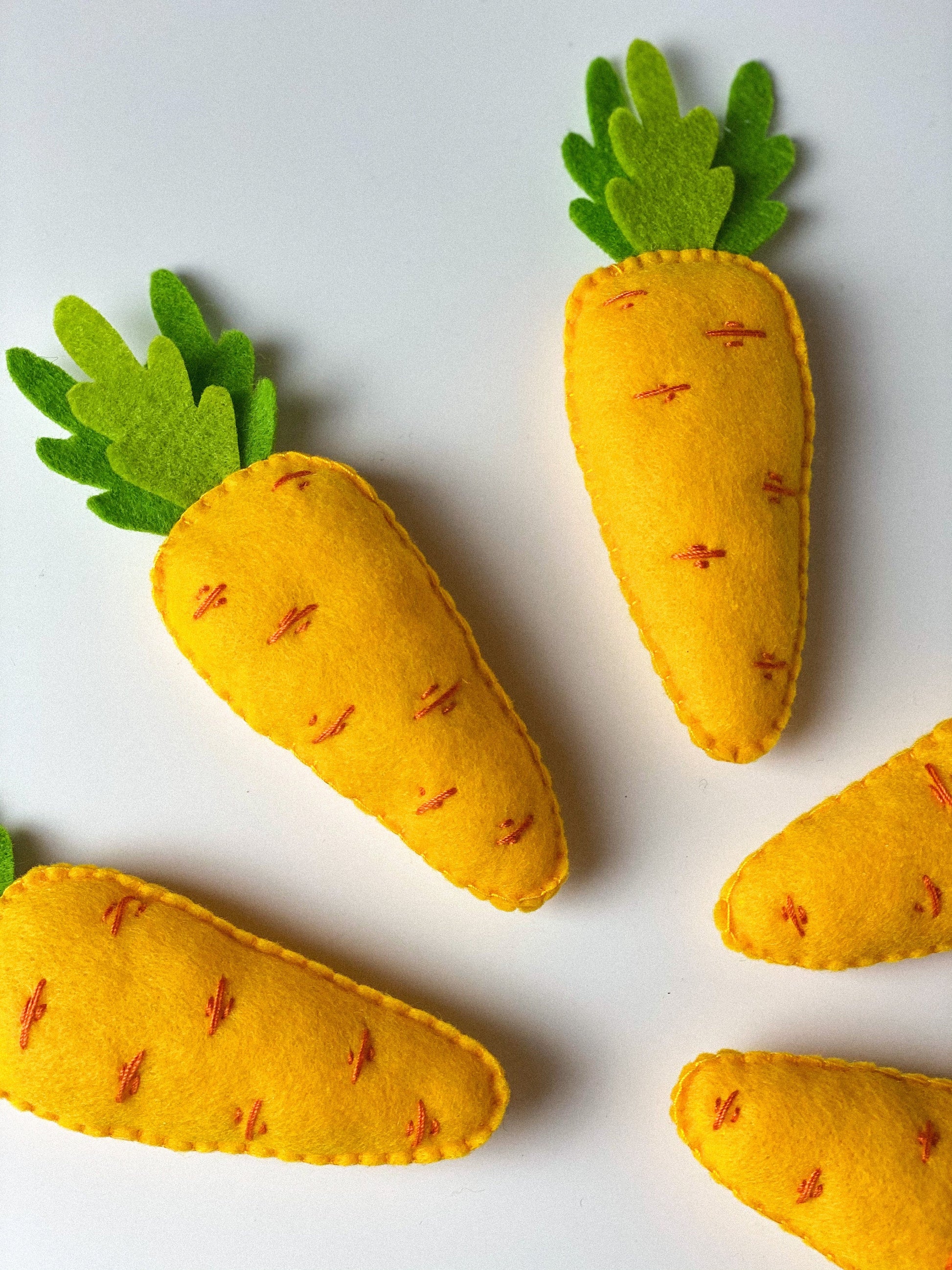 Felt Easter decor, Easter carrot