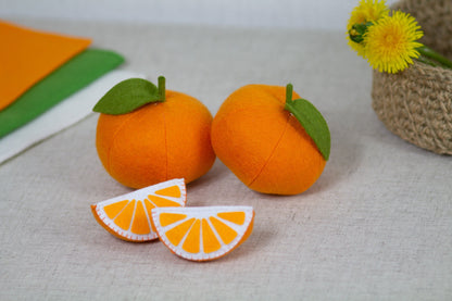 Citrus fruits felt