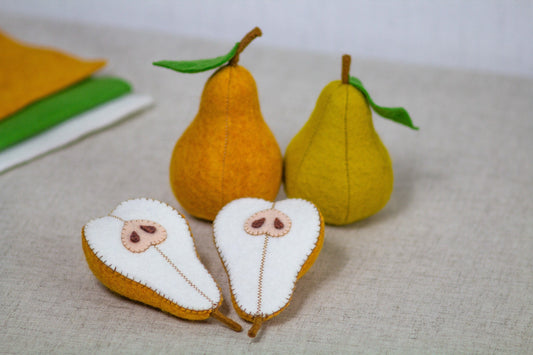 pear soft toy for children