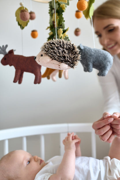 forest baby mobile