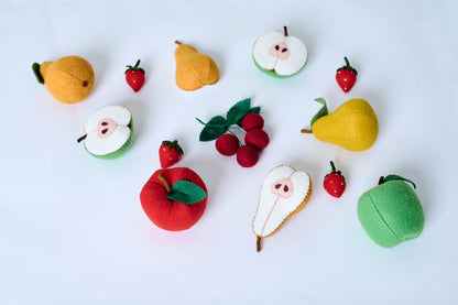 Large Set of Toy Fruits