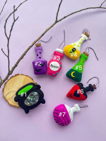 Halloween Potion Bottle Decoration