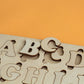 Wooden Alphabet Puzzle for Painting Shape Puzzle