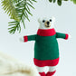 Winter Polar Bear Ornament