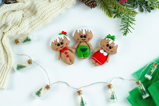 Christmas Felt Ornaments 