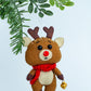 Hand sewn Felt Reindeer