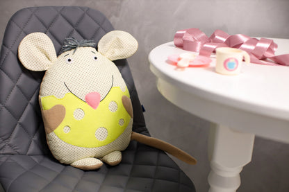 Pillow Mouse With Cheese