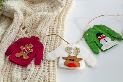 Christmas Sweater Ornaments