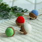 Felted Acorn Garland