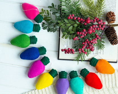Bunting Light Bulb Garland