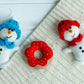 Christmas donut and candy decor