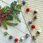 Felted Acorn Garland 