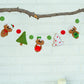 Christmas Garland Gingerbread decor