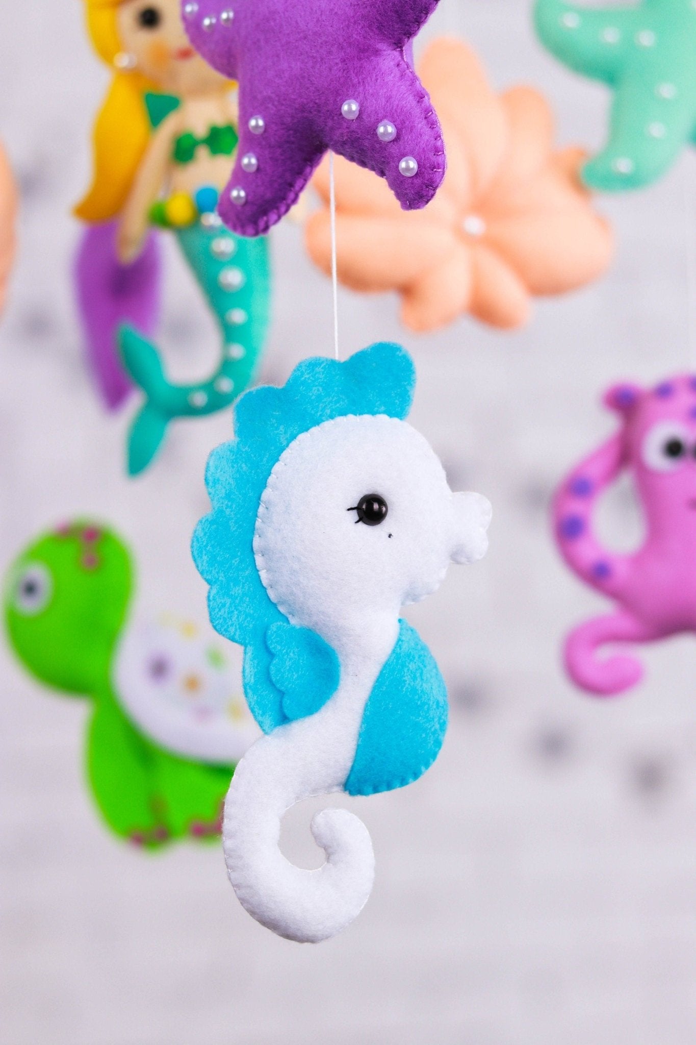 Ocean Baby Crib Mobile - WoollyFox