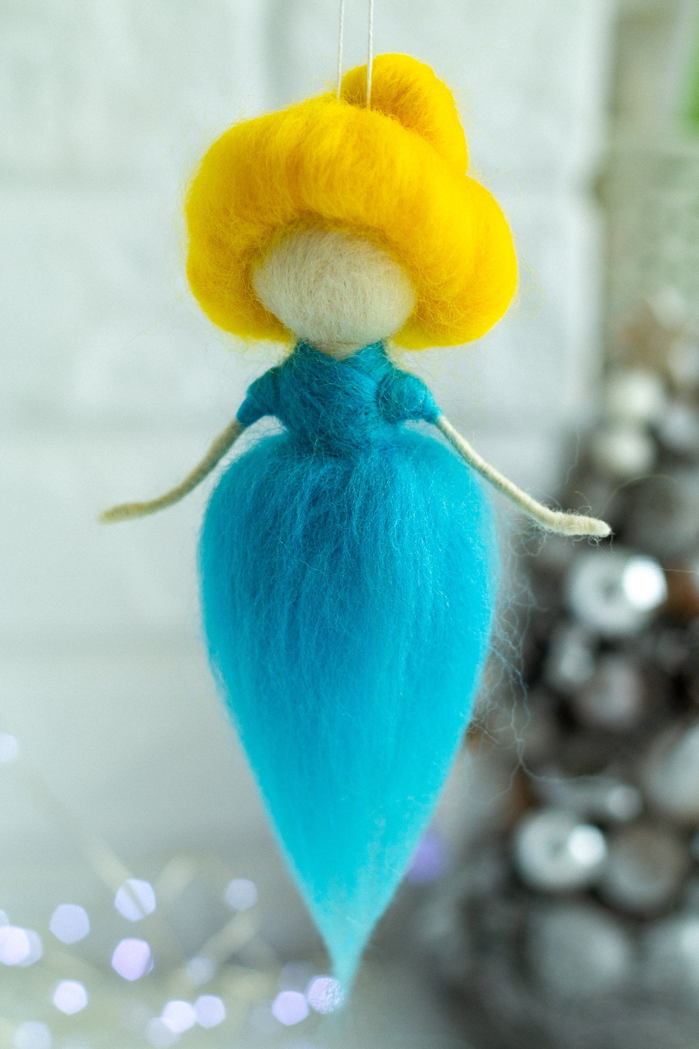 Patriotic Amulet "Ukraine" Dolls - WoollyFox