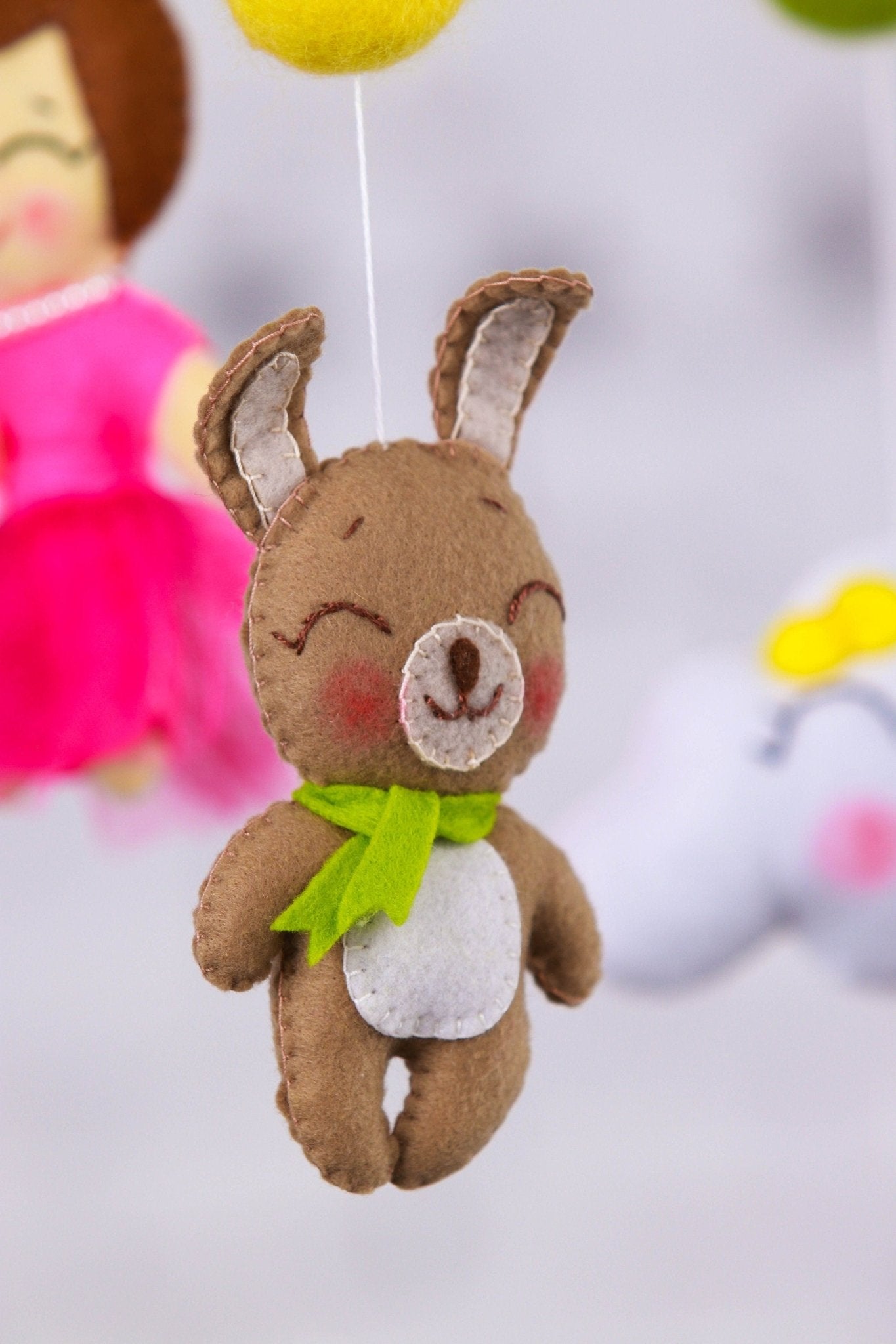Princess Musical Baby Mobile - WoollyFox