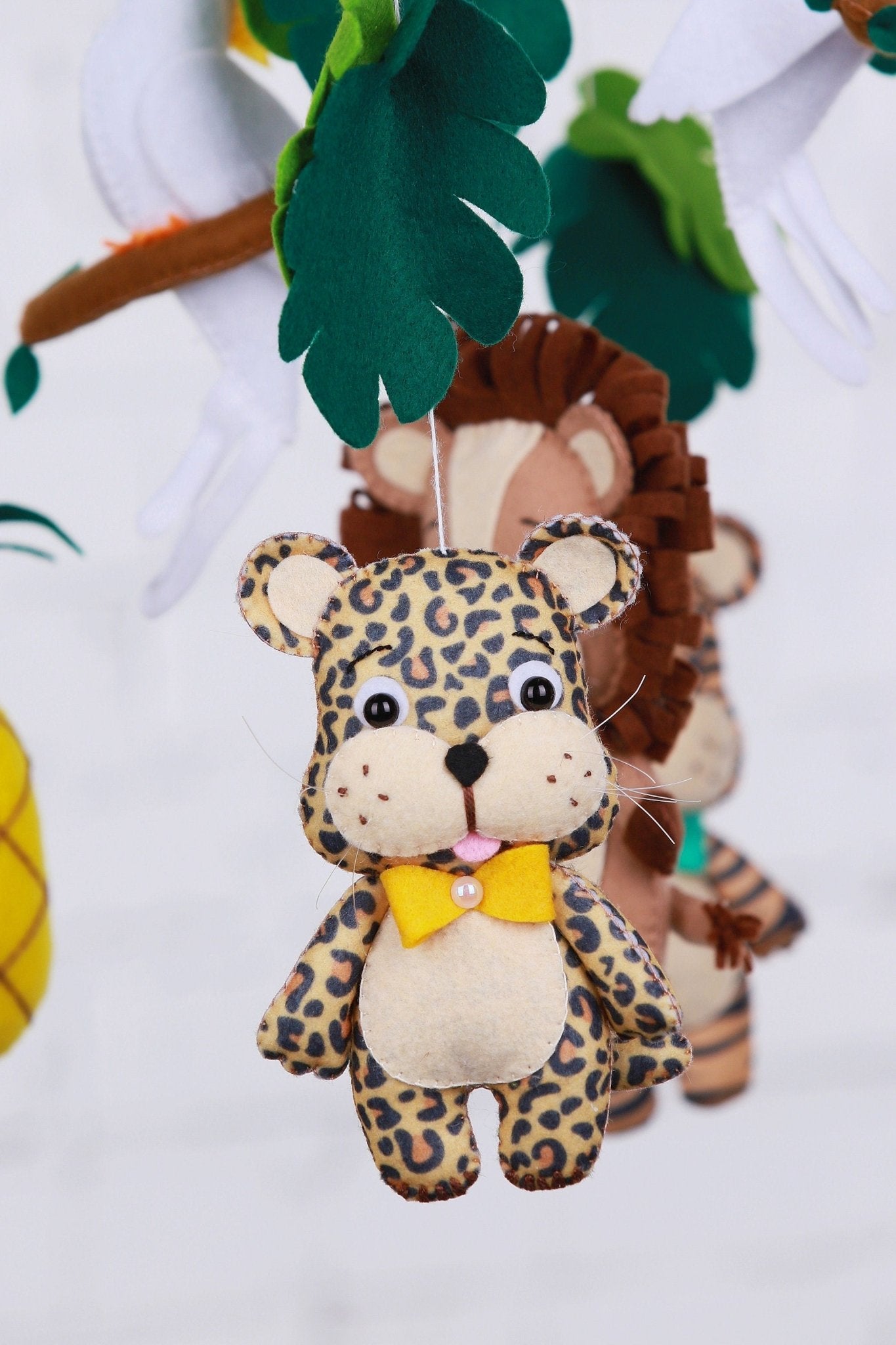 Safari Baby Mobile - WoollyFox